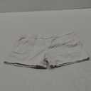 Women's White Cotton Summer Shorts With Pockets XXL