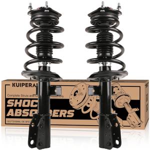KUIPERAUTO Pair Front Complete Struts Assembly 172518 Compatible for 2009-2012 Chevy Traverse / 2008-2012 Buick Enclave / 2007-2012 GMC Acadia Replacement Coil Spring Shock Absorbers (2PCS)