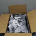 3-Tier Utility Cart with Wheels, Rolling Cart, Storage Shelves, Multi-Functional Organizer Cart for Bathroom, Office, Kitchen, White (No hanging baskets)