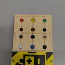 Asweets Montessori Busy Board for Toddler with Music, Soft Silicone Botton, Wooden Busy Board with LED Light Switches,Sensory Autism Toys Baby Travel Toys,Boys Girls Gifts for Birthday Christmas