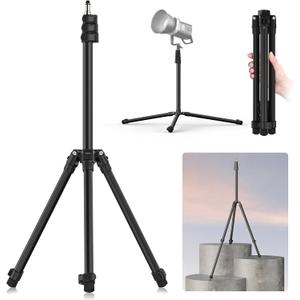 Ulanzi TT43 Extendable Photography Light Stand, Adjustable 6.23ft Aluminum Tripod, Reversible Portable Studio Lighting Tripod for Continute Output Lighting/Strobe Light/Webcams/Cameras/Softbox