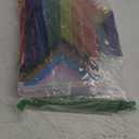 50 Pcs Progress Pride Flags Decorations LGBTQ Accessories Gay Pride Flag Rainbow Flags Stuff Hand Held Stick Small Flags Bulk for Parade Rainbow Festival Party