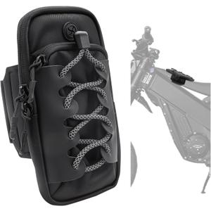 Electric Dirt Bike Bag, Front Battery Frame Bag for Sur Ron Surron LBX Tuttio Soleil 01 E-Ride Pro SS/S Rawrr Mantis, Fit for Phone ID Card Key Daily Necessities Storage