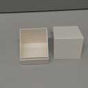 Ultimate Guard Boulder Solid 100+, Deck Case for 100 Double-Sleeved TCG Cards, White, Secure & Durable Storage for Trading Card Games, No Transparency