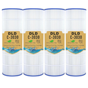 C3030 Pool Filter Cartridge Replacement Hayward SwimClear C3030, C3020, C3025, Replace Pleatco PA81, Hayward CX580XRE, Unicel C-7483,L x OD: 19 3/4” x 7”,325 sq.ft，4-Pack