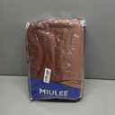 MIULEE Fall Burnt Orange Velvet Curtains 84 Inches Long 2 Panels - Back Tab and Pleated Luxury Window Curtains for Bedroom Living Room Blackout Thermal Insulated Soft Drapes Terracotta Rust Decor