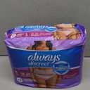 Always Discreet Adult Incontinence & Postpartum Underwear for Women, Maximum, Large, 17 Count (Packaging May Vary)