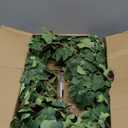 Hollyone 2pcs Artificial Hanging Plants 35.4" Fake Ivy Vine Faux Ivy Leaves Fire and UV Resistant Hanging Plant Wall Greenery for House Room Patio Indoor Outdoor Home Shelf Office Wedding Decor