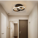 Modern LED Ceiling Light Dimming Flush Mount Bedroom Lighting Fixture 18W
