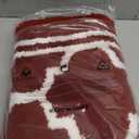 Buganda Indoor Door Mat, Dirt-Resistant and Absorbent Doormat, Anti-Slip, Low Profile Floor Mats for Inside Entryway, Front, and Back Door Entrance (36x24 Inches, Burgundy)