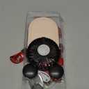 Cute Handheld Mini USB Fan, Rechargeable Portable Fan, 3 Adjustable Speeds and Wearable Accessories, Pocket Size for Indoor Or Outdoor Activities (Pink)