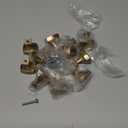 Franklin Brass 10 Pack Champagne Bronze Gold Cabinet Knobs 1-1/4 inch (32mm) Kitchen Cabinet Handles and Drawer Knobs for Cupboards, Dressers, Furniture, Bathroom Vanity |Beveled