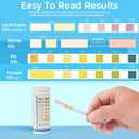 4-in-1 UTI Test Strips, Full Panel Urinary Tract Infection Test Kit at Home for Women Men Kids, Urinalysis Leukocytes, Nitrites, PH, Protein Urine Strip for UTI and Bladder