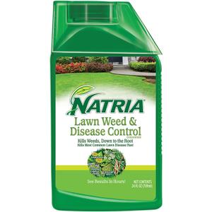 NATRIA Lawn Weed and Disease Control, Concentrate, 24 oz, 1,875 SQ FT