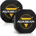 Auxbeam XP-Ultra Series 3 Inch Black Protective Light Covers, Offroad LED Pods Lens Cap, On Road/Off Road, Snap-On Design, for 3" Specific Light Models, 2 Packs