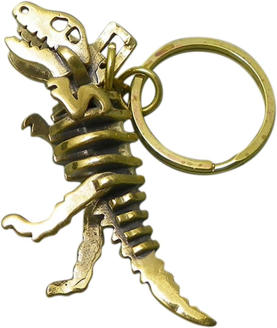 Suillty Cute Dinosaur Skeleton Keychains Cartoon key ring Handbag Pendant Accessories for Women Girls Men Bag Decoration