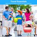 COZYBONDER Toddler Airplane Bed & Travel Essentials - Kids Airplane Seat Extender, Portable Plane Bed for Flights