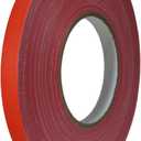 GGR Supplies T.R.U. CGT-80 Red Gaffers Stage Tape with Rubber Adhesive, 1/2 in. Wide x 60 Yards Length, 12MIL Thickness (Pack of 1)