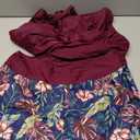 Women Tankini Swimsuits with Shorts - Two Piece Tummy Control Bathing Suits Top with Two Pockets Bottom Swimwear, XXL