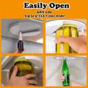 Upgraded Jar Opener, Under Cabinet Jar Opener Tool, Bottle Opener for Seniors, Cap Openers for Arthritis or Weak Hands, One Handed Opener Gadgets, Essential Kitchen Gadgets for Home Assistance
