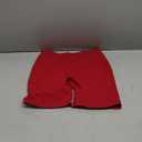 AUROLA Power Workout Shorts for Women Tummy Control Squat Proof Ribbed Thick Seamless Scrunch Active Short (Medium, Flame Red)