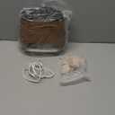 SALKING 2-in-1 Ultrasonic Essential Oil Diffuser & Himalayan Salt Lamp, Aromatherapy Diffuser Cool Mist Humidifier with Auto Off Function, 100% Pure Himalayan Pink Salt Rock, 150ml (Wooden Grain)