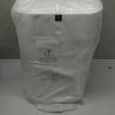 Automatic Trash Can, 4 Gallon Self Sealing and Self-Changing Smart Trash Can, Motion Sensor, Touchless Garbage can with lid for Kitchen Bathroom Bedroom Office, 6 Refill Rings(A1, White) (White)