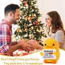 3 x MBL Gifts for Husband Valentines Anniversary - Valentine's Day Funny Crochet Duck Wedding Birthday Christmas Stocking Stuffers Father's Gift for Husband Him Men Boyfriend from Wife, I Duck Love You