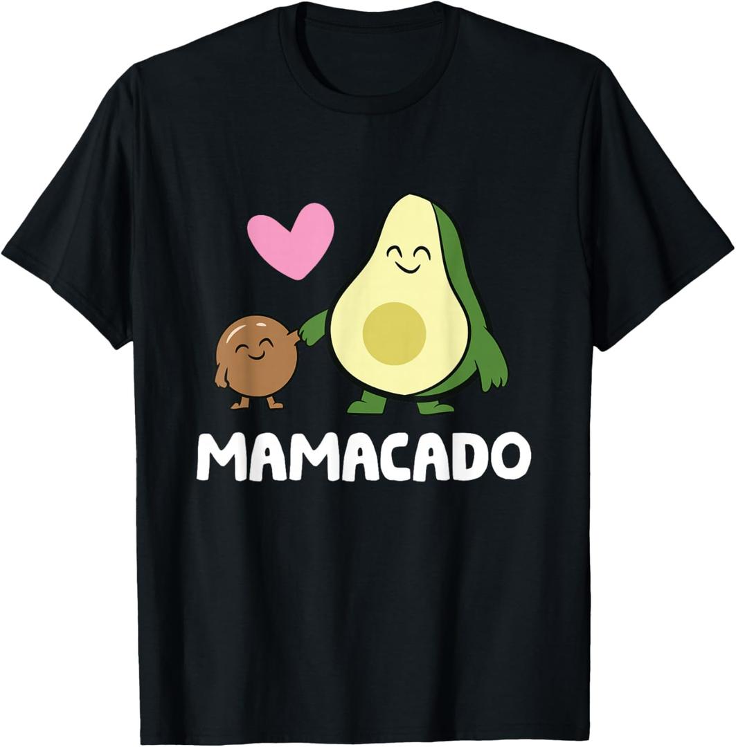 Mamacado Avocado Lover Mom Cute Avocado Mamacado T-Shirt