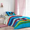 Sunny Side Up Disney Mickey Mouse Full Comforter Set - 7 Piece Kids Bedding Includes Comforter, Sheets & Pillow Cover - Super Soft Microfiber Bed Set