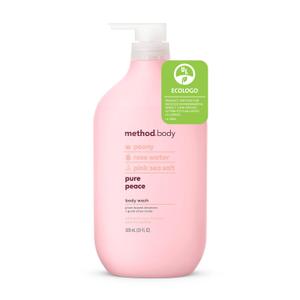 Method Body Wash, Pure Peace, Paraben and Phthalate Free, Biodegradable Formula, 28 oz (Pack of 1), Expiration Date Not Found