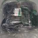 Double Couple 7 Pairs Copper Compression Socks for Men Women 20-30 mmHg Knee High Stockings (XX-Large, Black)