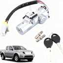 Ignition Switch Lock Cylinder with 2 Keys and fod Fit for 1999 2000 2001 for Nissan Frontier 2000 2001 2002 2003 2004 for Nissan Xterra Replace D87004S100 LS1367 1S6111