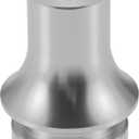 Car Gear Shift Knob Adapter, M10x1.5 Shifter Boot Retainer Universal for Manual Transmission Vehicles Durable Aluminum Alloy Silver Tone