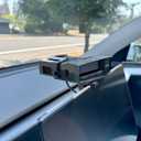 Radar Holder for Uniden R8/R8W Compatible with Tesla Vehicles - Black (V5 Platform)