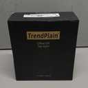 TrendPlain 16oz/ 470ml Glass Olive Oil Sprayer for Cooking – 2 in 1 Olive Oil Dispenser Bottle for Kitchen Gadgets and Air Fryer Accessories, Salad, BBQ - Black & White