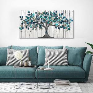 CHATYOUNG Wall Art for Bedroom - Modern Paintings Wall Pictures Green Tree of Life Landscape Artwork for Living Room Bathroom Dining Room Office Kitchen Home Decor 40"x20" CHATYOUNG Wall Art for Bedroom - Modern Paintings Wall Pictures Green Tree of Life Landscape Artwork for Living Room Bathroom Dining Room Office Kitchen Home Decor 40"x20"
