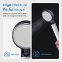 Bluvia Plus 2.0 Filtered Shower Head with Handheld High Pressure Handheld Shower Head with Filter