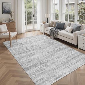6x9 Area Rugs for Living Room, Non-Slip Modern Abstract Soft Large Washable Rug, Ultra-Thin Indoor Floor Rugs for Bedroom Dining Room,Home Office Decor