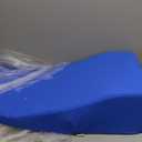 Knee Wedge Pillow | Leg Pillow Elevation Blood Circulation | Leg Elevation Wedge Memory Foam & Machine Washable Cover | Knee Elevation Pillow Post Surgery (Blue)