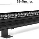 72W Linear Light, 39.5in Wall Washer Light, Linear bar Lamp for Wall, Bridge, Landscape Lighting and Billboard Lighting, Super Bright 7200 Lumens, 3000K Warm White