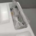 Electric Bidet Toilet Seat Elongated with Heated Seat, Warm Air Dryer, Endless Warm Water, Oscillating and Pulsating Spray Wash, Stainless Steel Self-Clean Nozzle