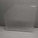 Vesici 2 Pcs Clear Acrylic Sink Splash Guard Freestanding Panel Barrier with Easy Reach Cutaway Kitchen Guard Protective Splatter Barrier for Home Hospital(19" Length, 18" Height, 4.5" Base)