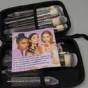 Professional Makeup Brushes BSMALL With Travel Case  Kabuki Brush Eyeshadow Brush, Concealer Brush, Blush Brush Bronzer & Foundation Brush 20 Pcs, Labeled Daily Use & Versatile Occasions Gift Box