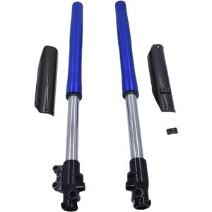 800MM Front Inverted Fork Shock Absorption 45MM/48MM Pit Bike CRF KLX with Cover(Blue 12MM AXLE Hole)