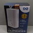 Everlasting Comfort 6L Humidifier Large Room, High Mist Output 60 HR Runtime Ultrasonic Top Fill Humidifiers for Bedroom, Easy to Use & Clean for Home, Baby Humidifier, Plants, Congestion, Indoor