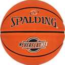 Spalding Spalding SGT NeverFlat Hexagrip Indoor/Outdoor Basketball, Official Size 7, 29.5"