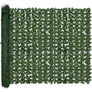DOPGIB Artificial Ivy Privacy Fence Roll Screen,128" by 72" (64 SQFT) UV-Anti Faux Hedge Fence and Fake Ivy Vine Leaf Wall Panels for Indoor&Outdoor Green Backdrop, Garden Greenery Decor