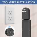 Electrical Outlet Extender Stick - Features USB-A, USB-C and 2 AC Outlets, Extends 22"-34", Rotates 180 Access Hard-to-Reach Outlets, Wall Plug Power Socket Expander Nightstands, Sofa, Desks and More