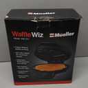 Mueller Heart 5 Waffle Maker, Waffle Iron, Adjustable Browning Control & Nonstick, Cool Touch Handle, Easy to Clean, Small Kitchen Appliances